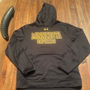 Black Under Armor, Minnesota Gophers Hoodie